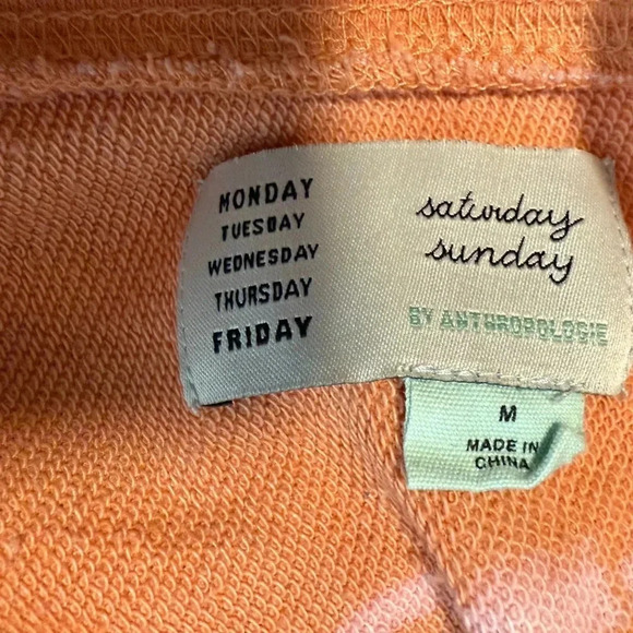 Anthropologie Donna Tie Dye Cropped Sweater - Picture 4 of 5